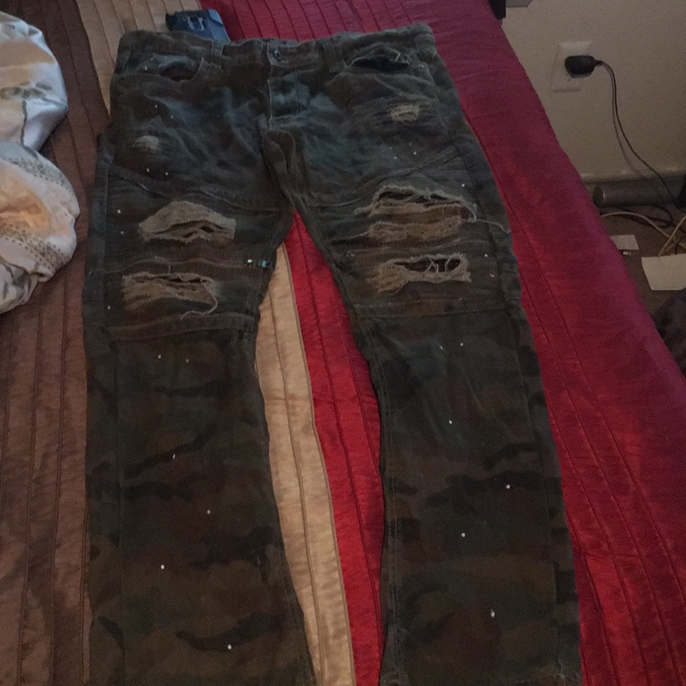 Camouflage pants
